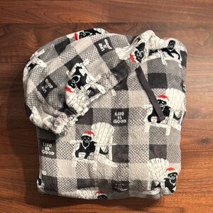 Hooded Life is Good Fleece